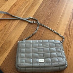 Kate spade tan quilted cross body